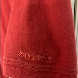 Columbia men’s polo shoe sleeves shirt XL